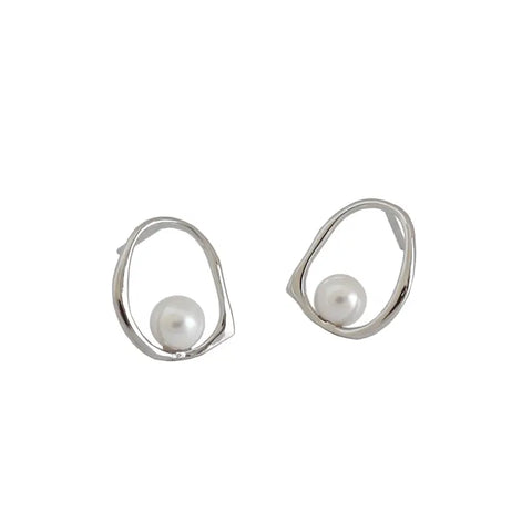 Pearl Stud Earrings
