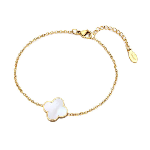 Delicate Clover Bracelet