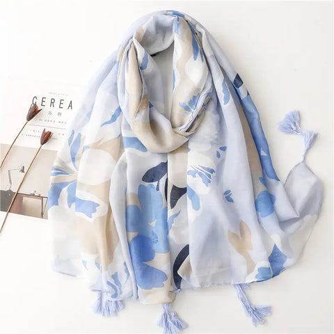Pastel Blue Scarf