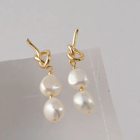 Pearl Drop Earrings