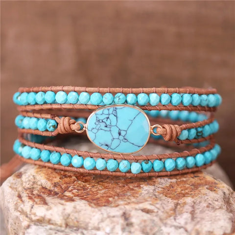 Beaded Wrap Bracelet