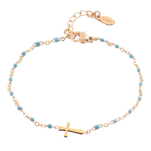 Dainty Cross Bracelet