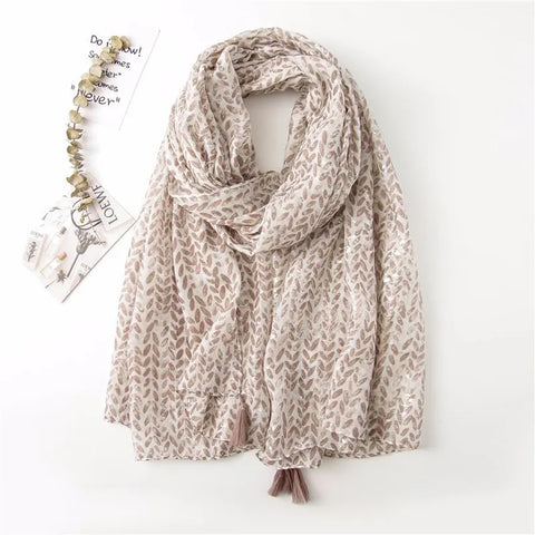 Beige Ivory Scarf