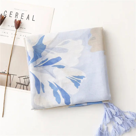 Pastel Blue Scarf
