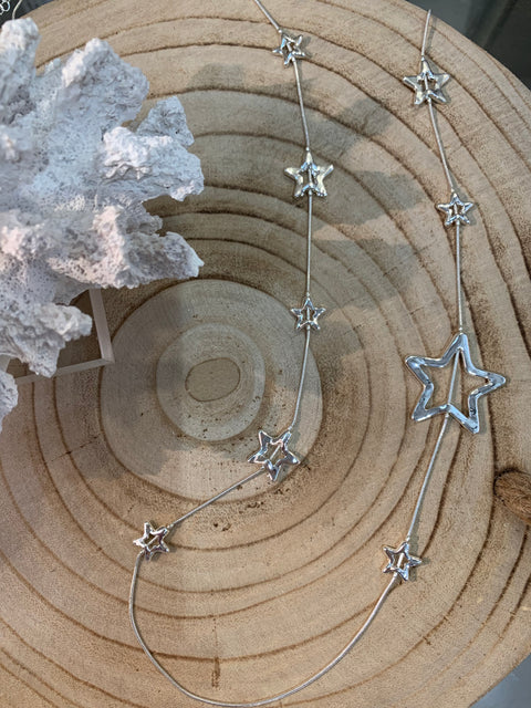 Silver Star Necklace
