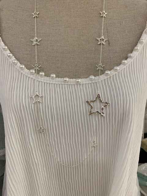 Silver Star Necklace