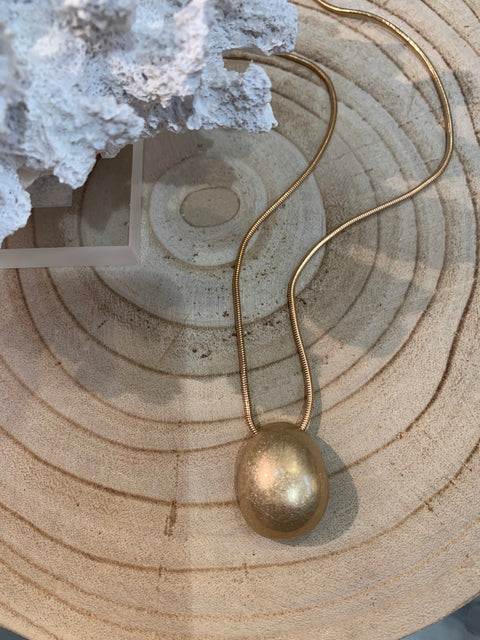 Rose Gold Pendant Necklace