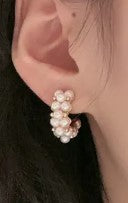 Simulated Pearl Earrings