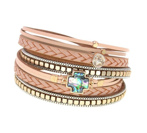 Natural Magnetic Clasp Bracelet