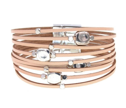 Natural Magnetic Clasp Bracelet