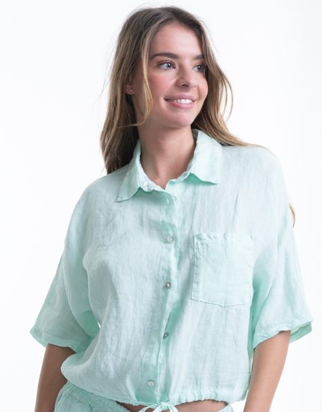 Italian Linen Blouse
