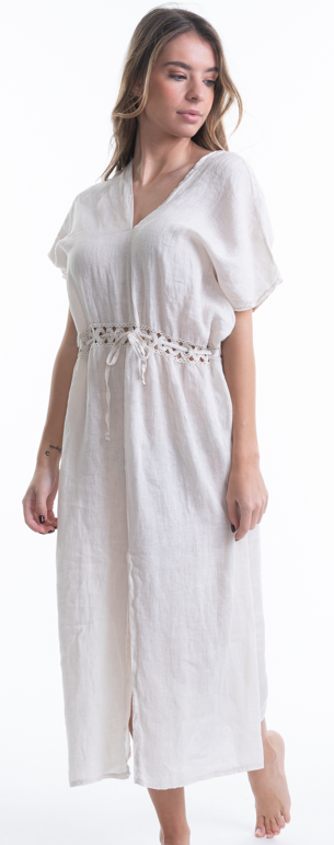 Italian Linen Summer Dress