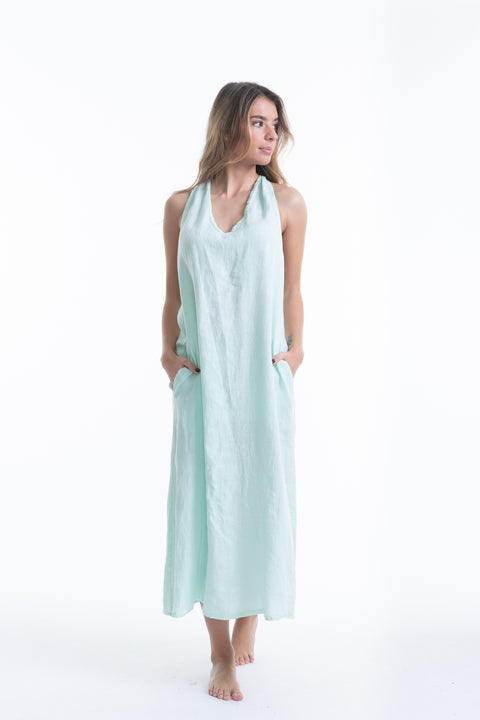 Italian Linen Summer Dress