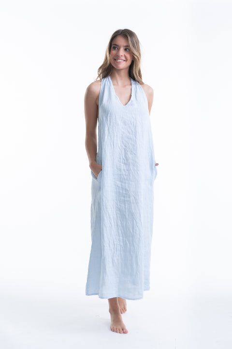 Italian Linen Summer Dress