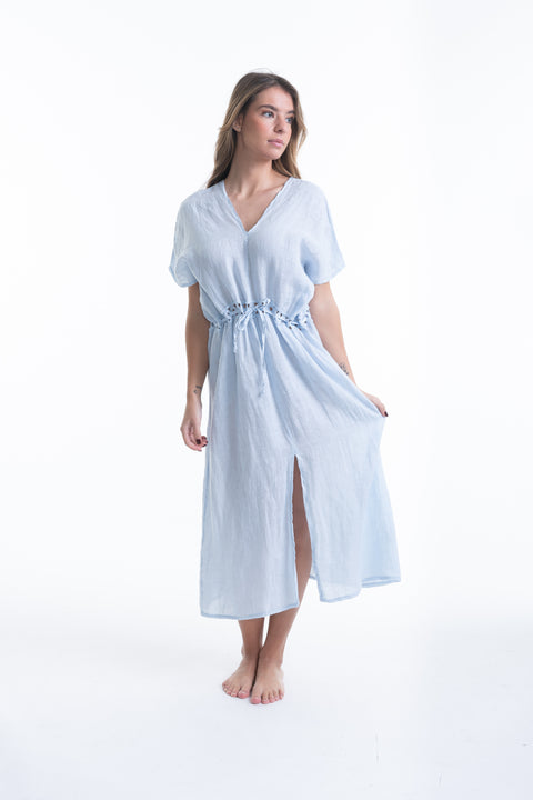 Italian Linen Summer Dress