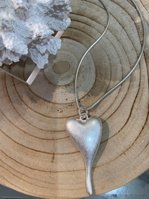 Silver Heart Necklace