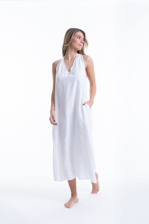 Italian Linen Summer Dress