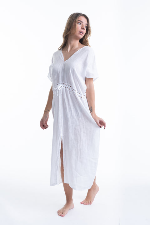 Italian Linen Summer Dress