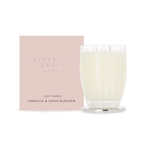 Camelia & Lotus Blossom Candle