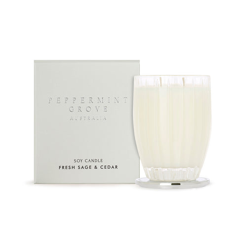 Fresh Sage & Cedar Candle
