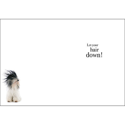 Let's go crazy Greeting Card