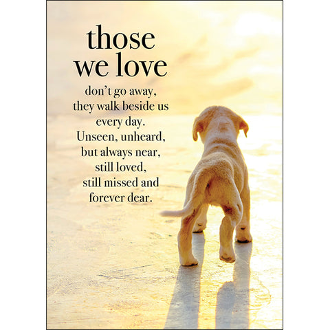 Those we love Greeting Card