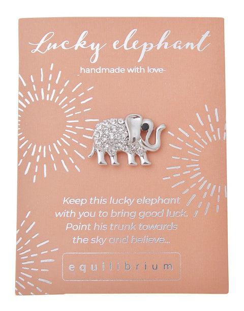 Elephant Inspirational Pin