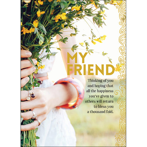 My Friend Greeting Card
