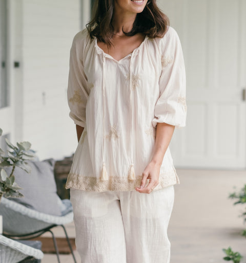 Aruba Cotton Blouse