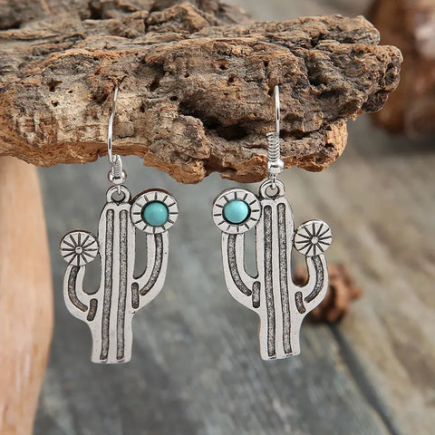 Cactus Earrings