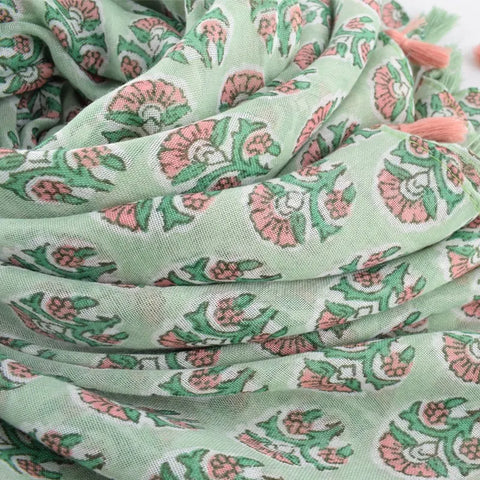 Mint Boho Scarf