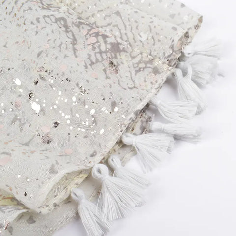 Silver Snake Scarf