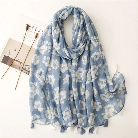 Hibiscus Scarf
