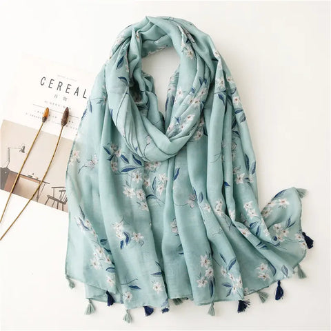 Soft Green Scarf