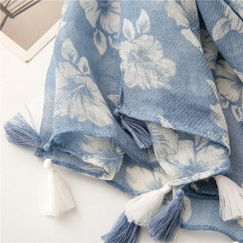 Hibiscus Scarf