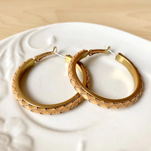 Leather Hoop