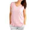 Pink Italian Sequin Tee