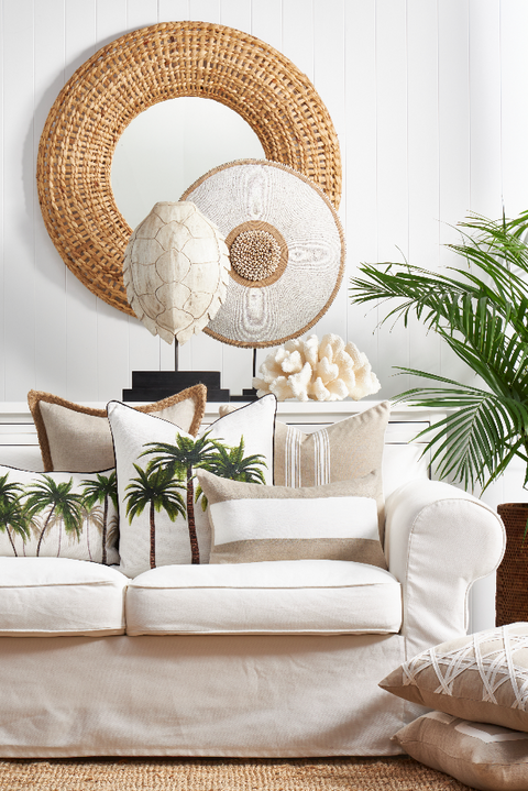 Island Palm Cushion