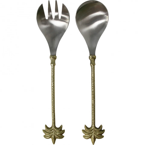 Palm Salad Servers