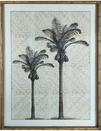 Framed Tropical Palm A