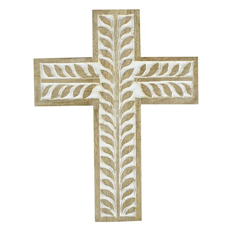 Carved Wooden Cross