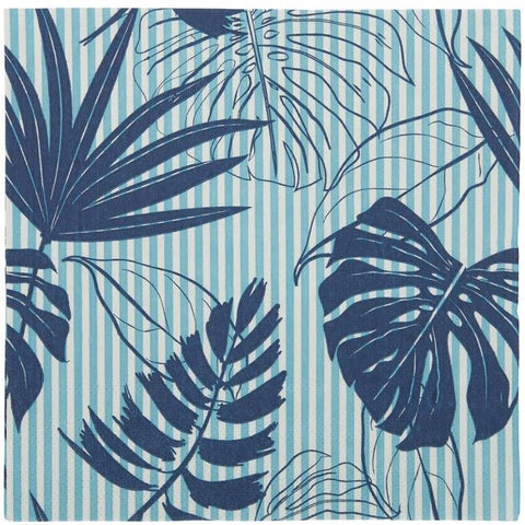 Tropical Blue Paper Napkins