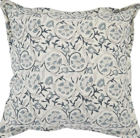 Blue Floral Cushion