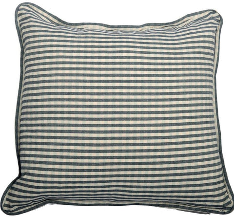 Gingham Blue Cushion