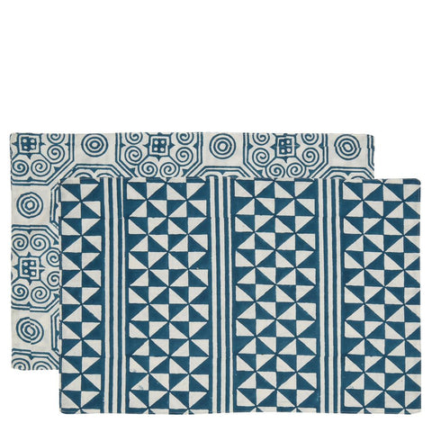 Set of 4 Reversible Placemats