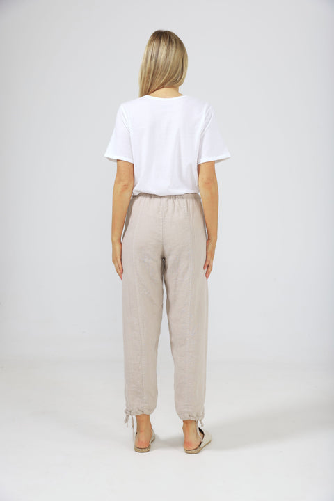 Natural Linen Pants