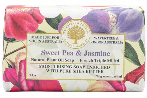 Sweet Pea and Jasmine Soap